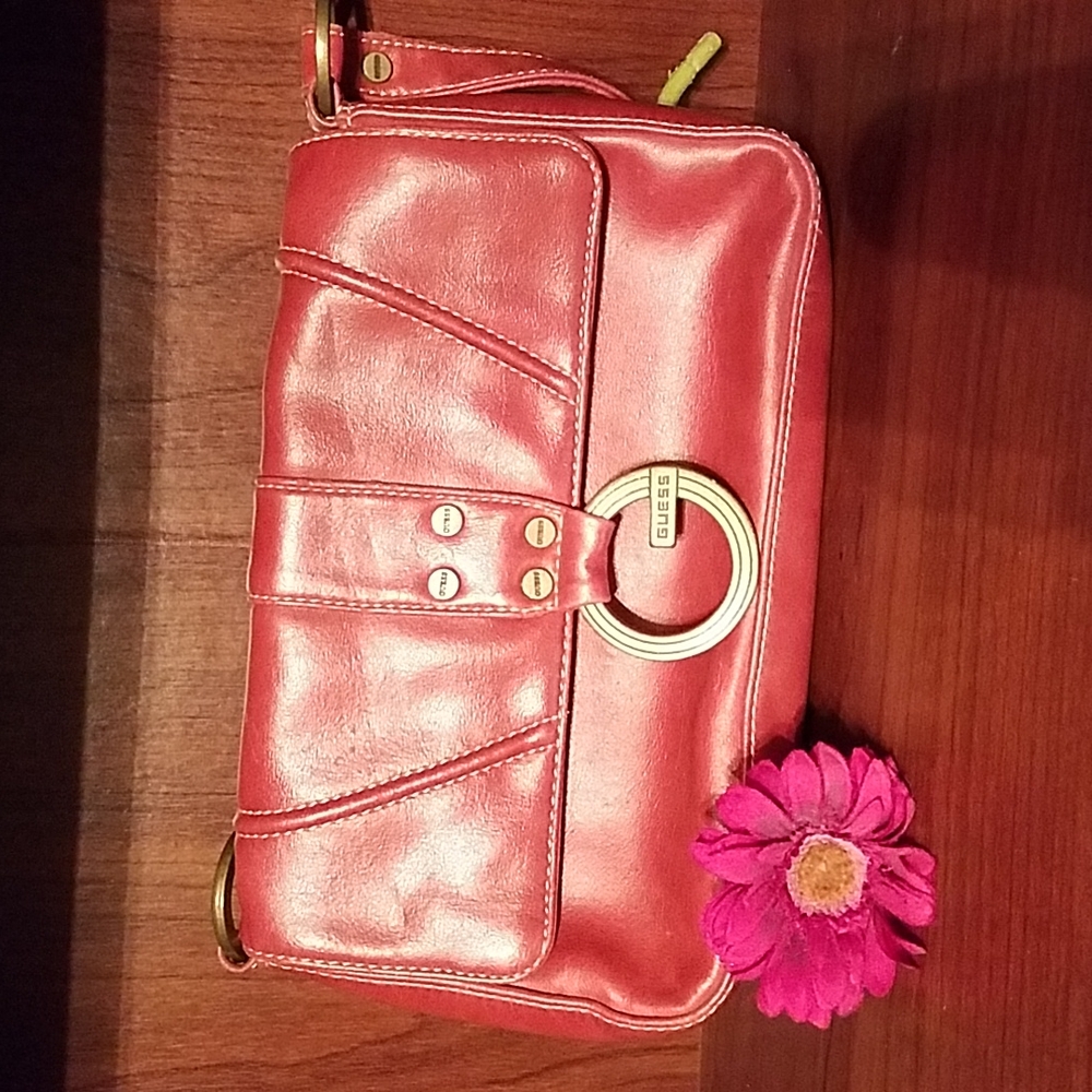 VTG Red guess purse